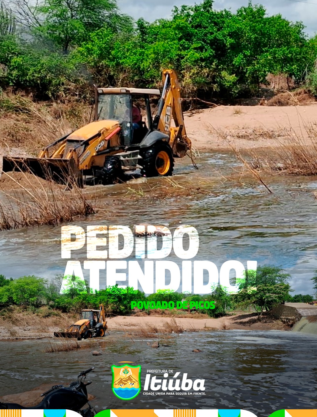 Governo Cidade Unida para Seguir em Frente atende pedido dos moradores de Picos!