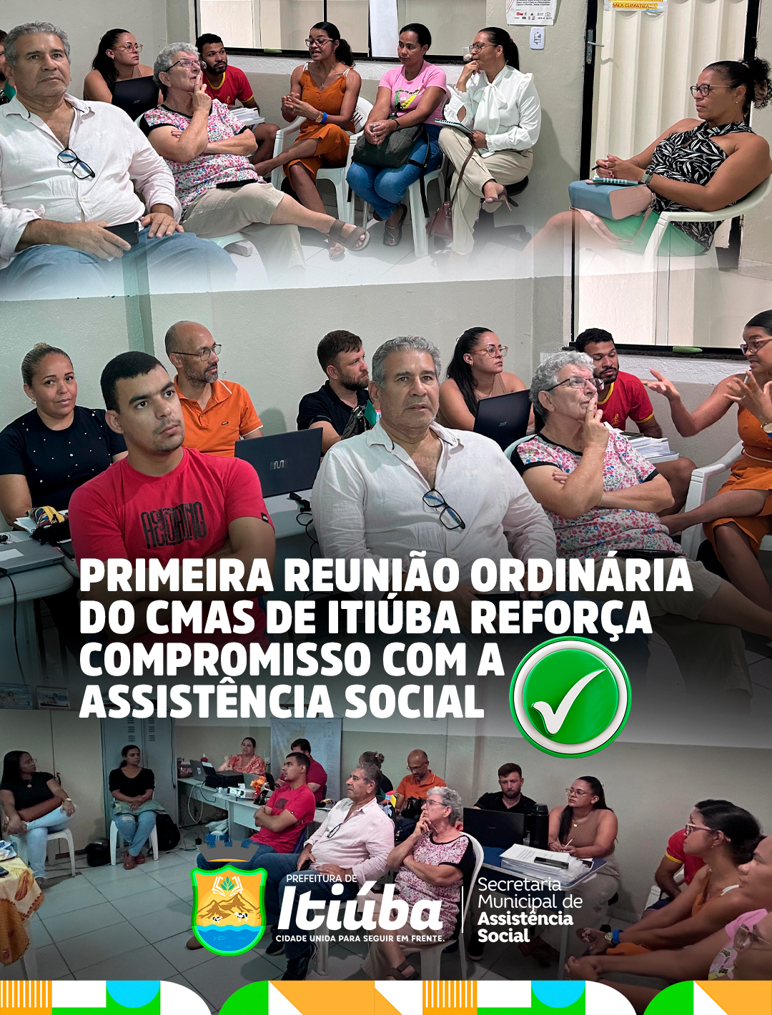 Primeira Reunião Ordinária do CMAS de Itiúba Reforça Compromisso com a Assistência Social